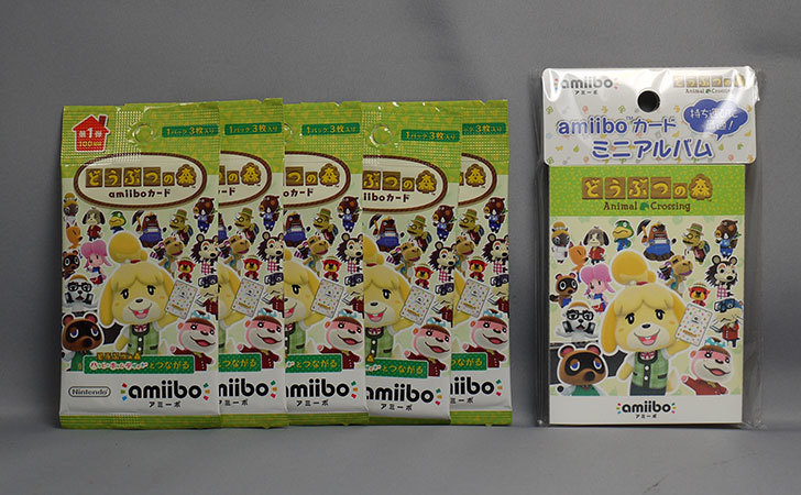 どうぶつの森amiiboカード 第1弾 5パック Amiiboカード ミニアルバム 枚収納可 セット を買った Amiiboカード 02memo日記