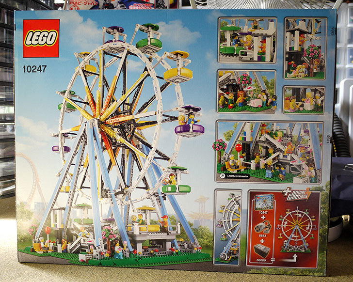 LEGO 10247 Ferris Wheel 観覧車をクリブリで買って来た。LEGO