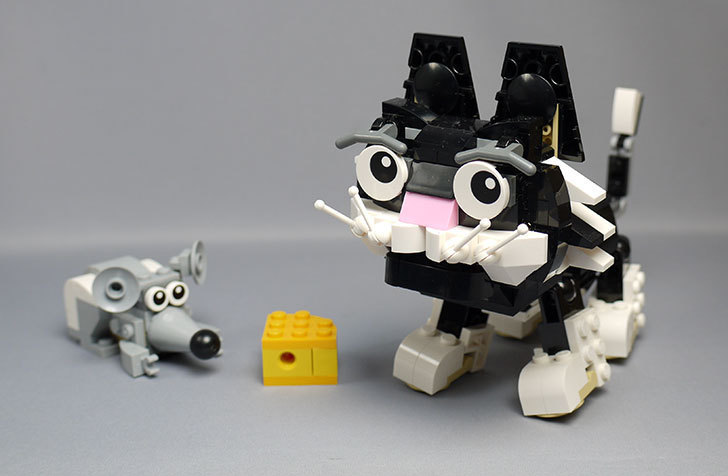 LEGO 31021 クリエイター・キャット&マウスを作った。ネコ<1> LEGO