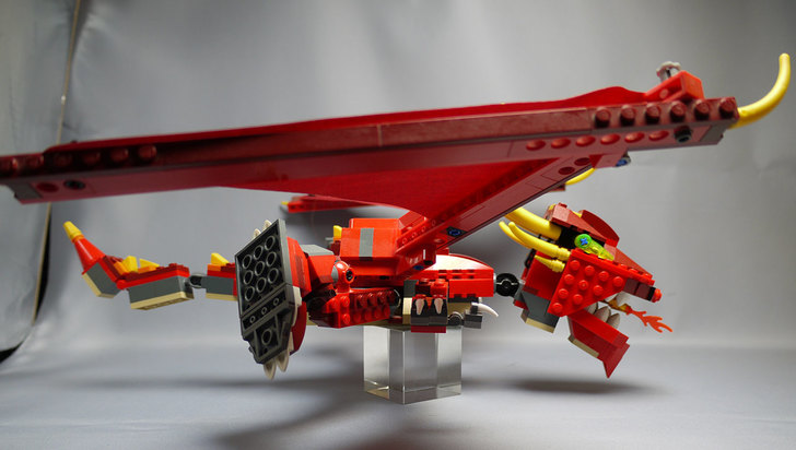 LEGO 6751 レッドドラゴンの掃除をしたので写真を撮った。LEGO