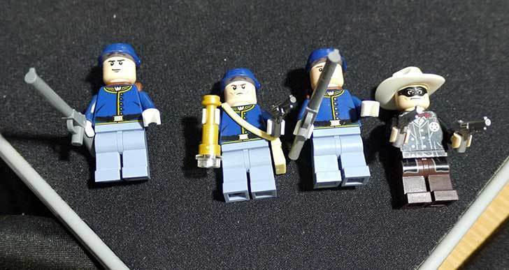 LEGO 79106 騎兵隊ビルダーセットを作った。LEGOローンレンジャー ...
