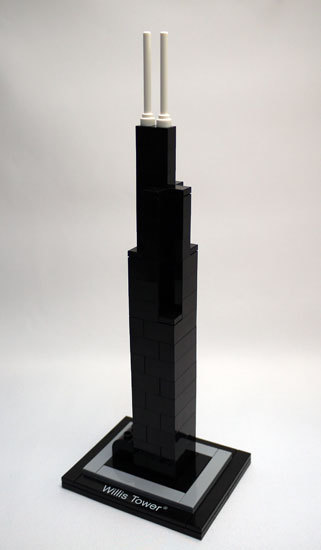LEGO 21000 ウィリス・タワーを作った。レゴ アーキテクチャー