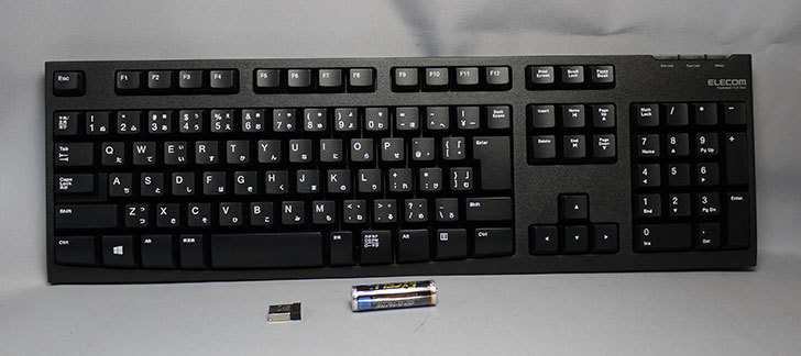 エレコム-ワイヤレスキーボード　K-FDM063TBKを買った1.jpg
