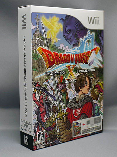 明日wii U版が発売だけど Wii版のドラゴンクエストx 目覚めし五つの種族 オンライン Wii Usbメモリー16gb同梱版 を買った Wii 02memo日記