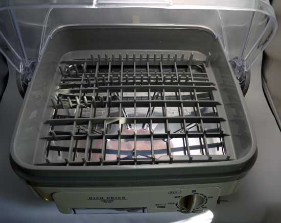 山善(YAMAZEN) 食器乾燥器 YD-180(LH)を買った。: 02memo日記