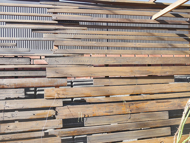 木製フェンスに木材防腐剤を塗った。2021年-017.jpg