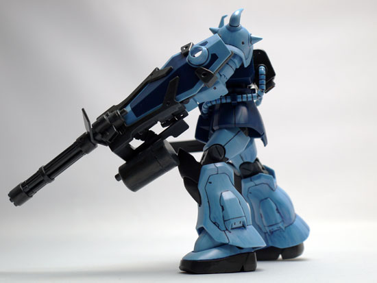 Hguc 1 144 Ms 07b3 グフカスタム制作 素組 ガンプラ 02memo日記