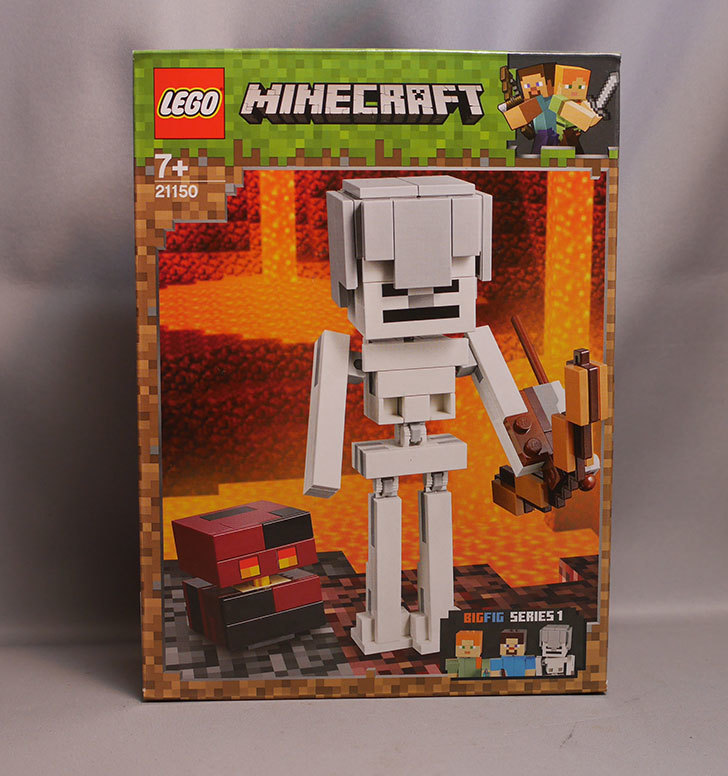 LEGO-21150-マインクラフト-ビッグフィグ-スケルトンとマグマキューブを8個買った2.jpg