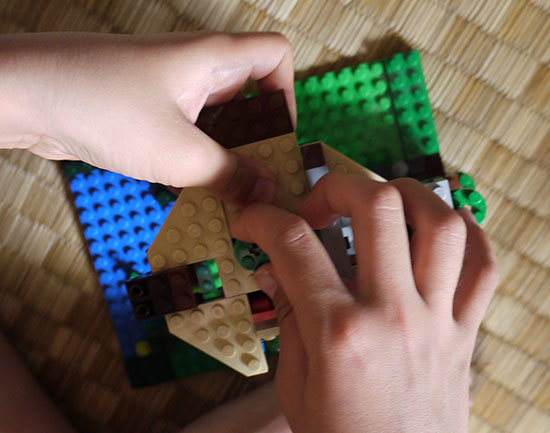 LEGO-31010-ツリーハウスを作った9.jpg