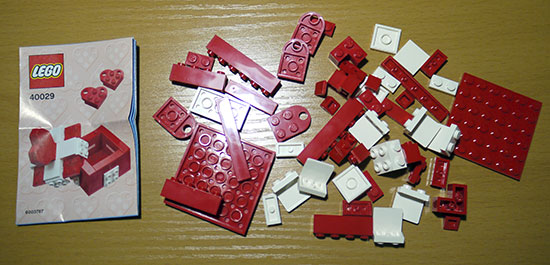 Lego 40029 Valentine's Day box (japan import) : : Giochi e  giocattoli