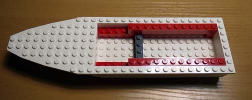LEGO 4643 パワーボート・キャリアカー作成3.jpg