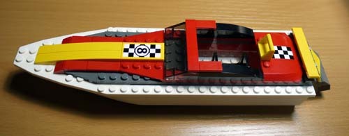 LEGO 4643 パワーボート・キャリアカー作成5.jpg