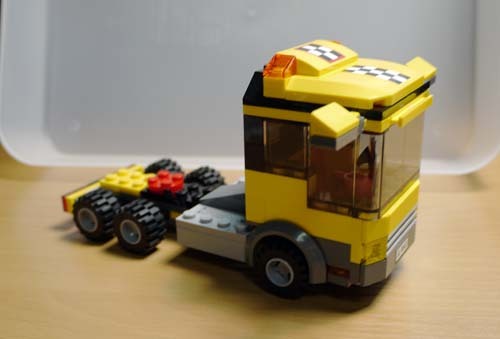 LEGO 4643 パワーボート・キャリアカー作成8.jpg