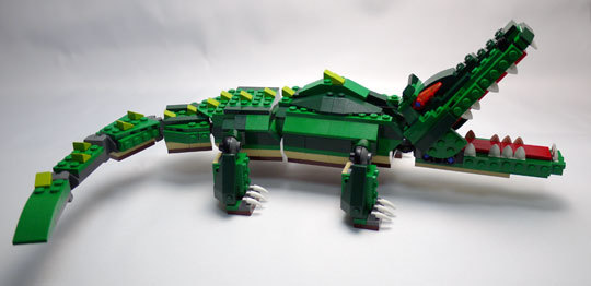 LEGO 5868 クリエイター・ワニ作成1-10.jpg