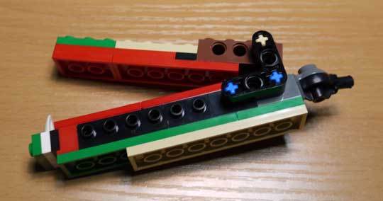 LEGO 5868 クリエイター・ワニ作成1-3.jpg