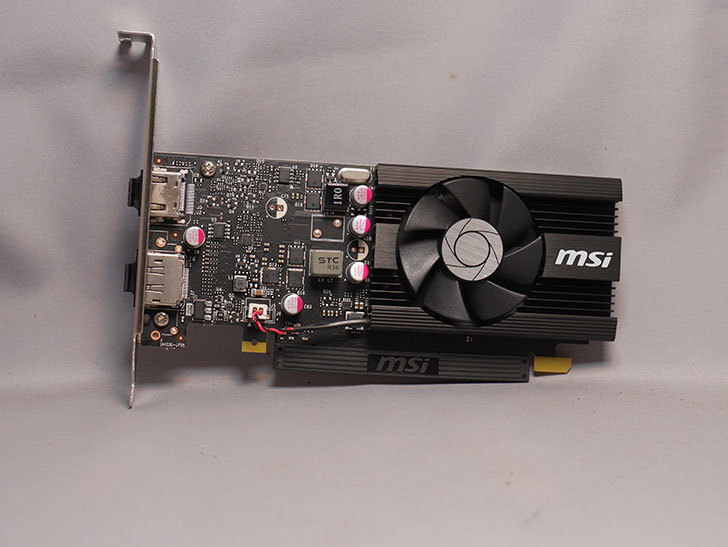 MSI GeForce GT 1030 2G LP OC グラフィックスボード VD6348を買った。2020年-003.jpg