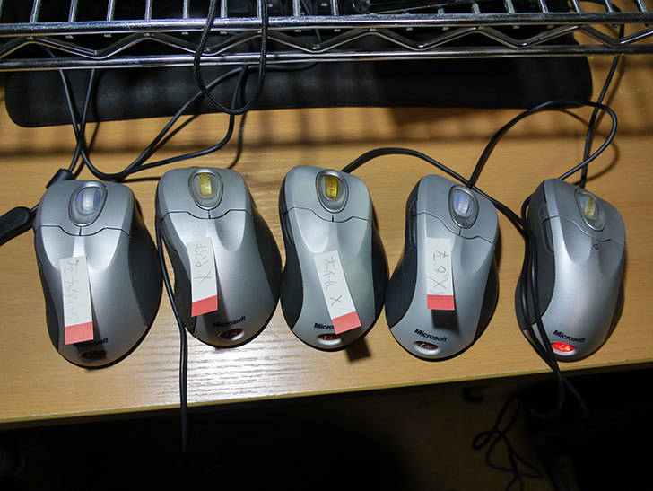 Microsoft IntelliMouse Explorer 4.0の修理をした。2020年-001