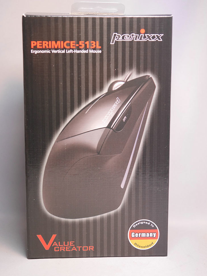 Perixx(ペリックス) PERIMICE-513L 左手用垂直型 エルゴノミクスマウスを買った-001.jpg