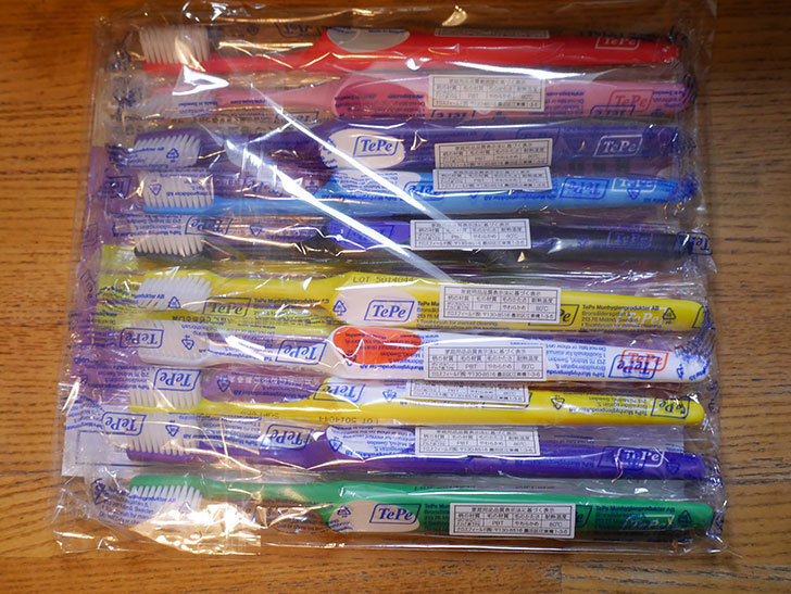 TePe 歯ブラシ スプリーム 10本を買った-018.jpg