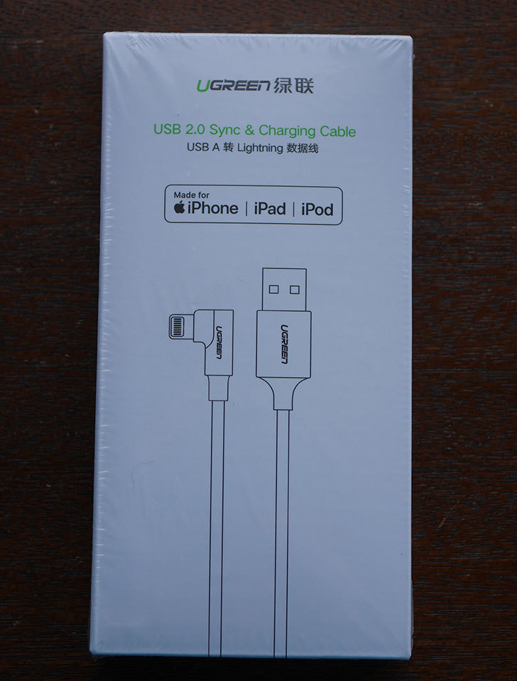 UGREEN ライトニングUSBケーブル L字 Apple MFi 認証 iphone 充電ケーブルを買った。ライトニングケーブル: 02memo日記
