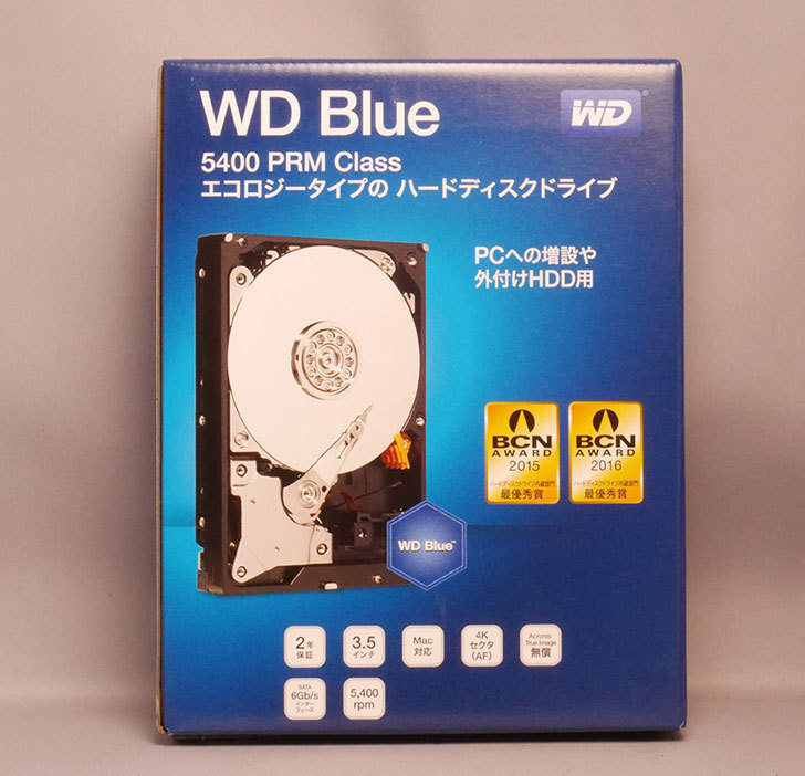 Western-Digital-WD-Blue-WD40EZRZ-RT2を買った1.jpg